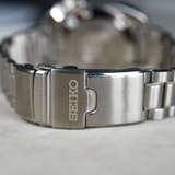 Seiko Prospex Turquoise Dial Stainless Steel Strap Men's Watch - Date Display | SRL063P1