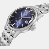 Seiko Presage Blue Dial Silver Stainless Steel Strap Men Watch SRPB41J1P