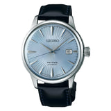 SEIKO PRESAGE SRPB43J1 AUTOMATIC MEN'S BLACK LEATHER STRAP WATCH