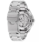 Seiko Green Dial Silver Stainless Steel Strap Men Watch SRPH89K1P
