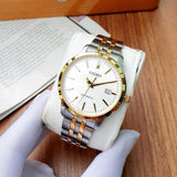 Seiko Automatic Silver Dial Two-Tone Stainless Steel Strap Men Watch SRPH92K1P