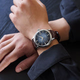 Seiko Presage Automatic Brown Leather Strap Men Watch SRPK15J1P