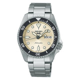 Seiko 5 Sports Silver Stainless Steel Strap Men Watch SRPK31K1P