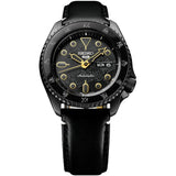 Bruce Lee Black Leather & Nylon Strap Men Watch SRPK39K1