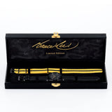Bruce Lee Black Leather & Nylon Strap Men Watch SRPK39K1
