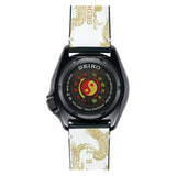 Bruce Lee Black Leather & Nylon Strap Men Watch SRPK39K1