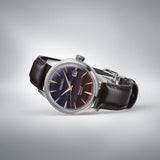 Seiko Presage Brown Leather Strap Men Watch SRPK75J1