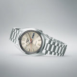 Seiko 5 Automatic Ivory Dial Stainless Steel Men' Watch SRPK91K1P