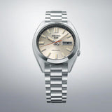 Seiko 5 Automatic Ivory Dial Stainless Steel Men' Watch SRPK91K1P