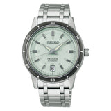 Seiko Presage Silver Stainless Steel Strap Men Watch SRPL71J1