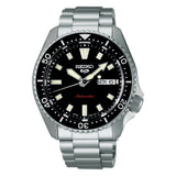Seiko 5 Sports SKX Black Dial Stainless Steel Strap Men Watch SRPL85K1