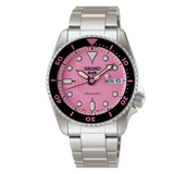 Pink Panther Stainless Steel Strap Women's Watch - Day-Date Display | SRPM07K1