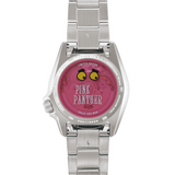 Pink Panther Stainless Steel Strap Women's Watch - Day-Date Display | SRPM07K1