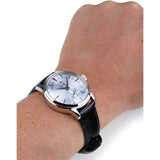 Seiko Presage Blue Dial Leather Strap Men Watch SSA343J1