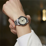 Seiko Presage Silver Stainless Steel Strap Men Watch SSA447J1P