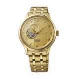 Seiko Presage Gold Stainless Steel Strap Unisex Watch SSA468J1