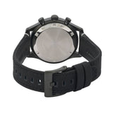Seiko Chronograph Black Dial And Leather Strap Men Watch SSB421P1P