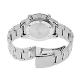 Seiko Chronograph Silver Stainless Steel Strap Men Watch SSB445P1P
