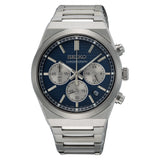 Seiko Conceptual Chronograph Blue Dial Stainless Steel Men's Watch SSB453P1