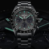 Seiko Prospex Speedtimer Black Stainless Steel Strap Men Watch SSC917P1