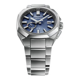Seiko Astron GPS Blue Dial Silver Stainless Steel Strap Men Watch SSJ013J1