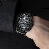 Seiko Astron Black Dial Stainless Steel Strap Men Watch SSJ015J1