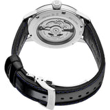 Seiko Pressage GMT Black Leather Strap Men's Watch SSK049J1
