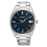 Seiko Classic Silver Stainless Steel Strap Unisex Watch SUR309P1P