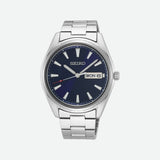 Seiko Classic Silver Stainless Steel Strap Men Watch SUR341P1P