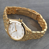 Seiko Gold Stainless Steel Strap Women Watch SUR384P1P