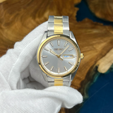 Seiko Classic Two-Tone Stainless Steel Strap Men Watch SUR446P1P