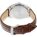 Seiko Classic Green Dial Brown Leather Strap Men Watch SUR449P1P