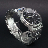 Seiko Sports Black Dial Stainless Steel Strap Men's Watch - Date Display | SUR535P1