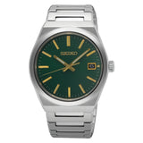 Seiko Classic Green Dial Stainless Steel Strap Men Watch SUR601P1