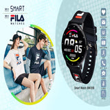 Fila My Smart Black Silicone Strap Unisex Smartwatch SW/25B.APEC