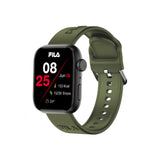 Fila Digital Green Silicone Strap Unisex's Smartwatch SW/35GR.APEC