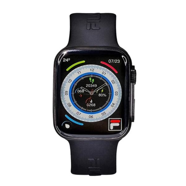 Fila Digital Black Silicone Strap Unisex Smartwatch SW/37