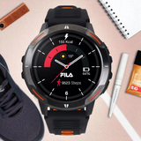 Fila Black Silicone Strap Men's Smartwatch SW/52.APEC