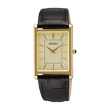 Seiko Classic Leather Strap Men Watch SWR106P1