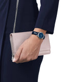 Tissot Le Locle Blue Leather Strap Women's Watch - Date Display | T0062071604600