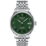 TISSOT LE LOCLE POWERMATIC T0064071109300 39mm GREEN DIAL AUTOMATIC WATCH