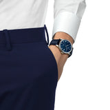 Tissot Le Locle Blue Leather Strap Men's Watch - Date Display | T0064071604300 (39mm)