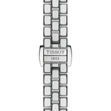 Tissot Lovely Square Silver Dial & Stainless Steel Strap Men Watch T0581091103601