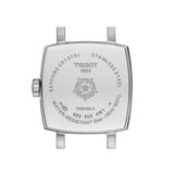 Tissot Lovely Square Silver Dial & Stainless Steel Strap Men Watch T0581091103601