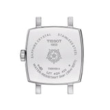 Tissot Lovely Square Blue Dial Silver Stainless Steel Strap Women Watch T0581091104101