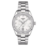 Tissot PR 100 Sport Chic Silver Stainless Steel Strap Women Watch T1019101111600