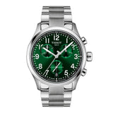 Tissot Chrono Green Dial Stainless Steel Strap Men's Watch T1164171109200