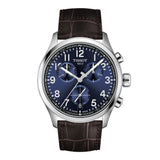 Tissot Chrono Brown Cow Leather Strap Men's Watch T1164171604200