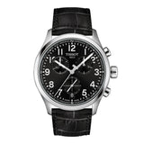 Tissot Chrono Black Cow Leather Strap Men's Watch T1164171605200