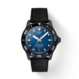 Tissot Seastar 1000 Powermatic 80 Black Rubber Strap Men's Watch T1208073704100